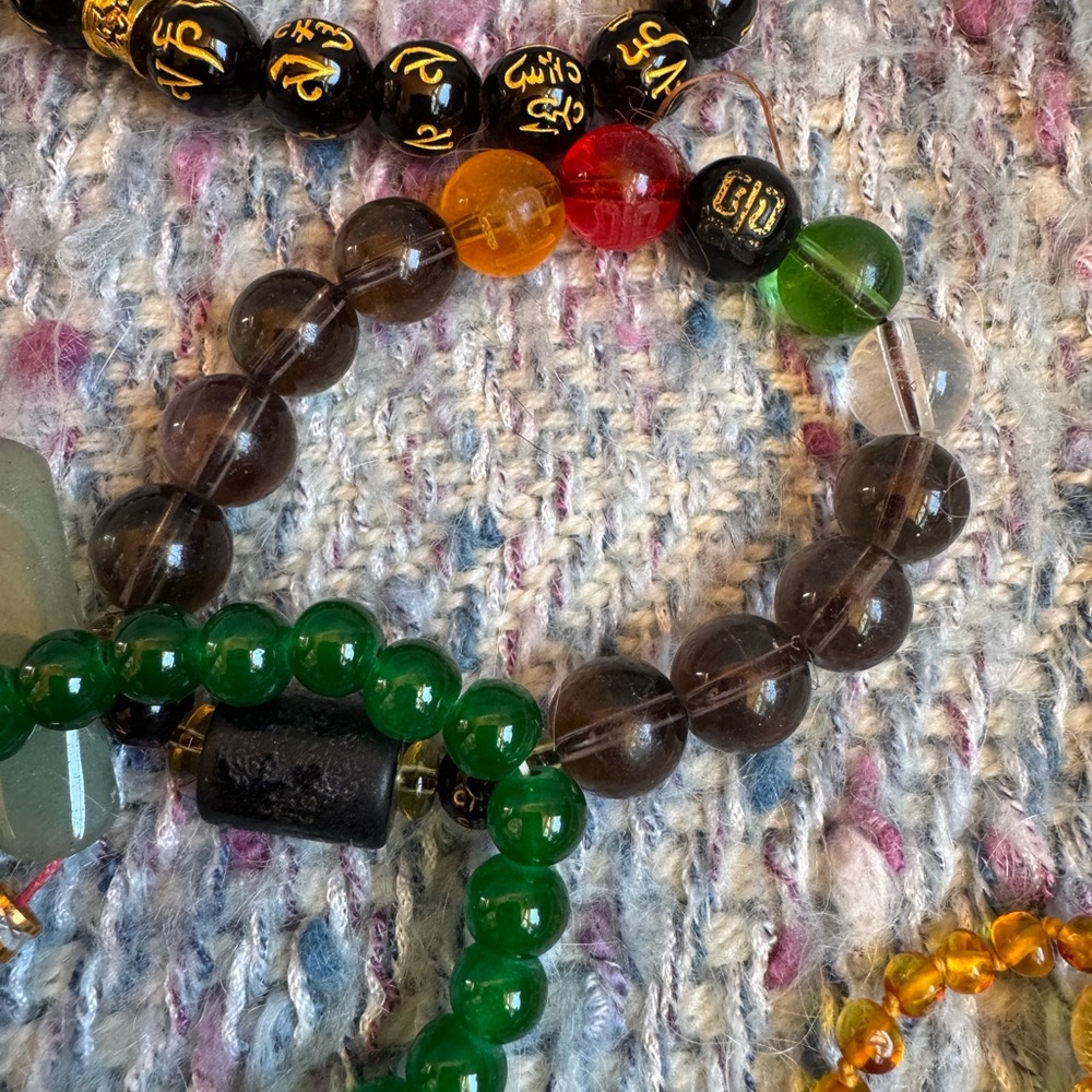 Colorful Beaded Bracelets Set - Picture 5 of 8